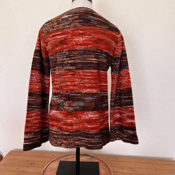 70's The Broadway Pullover Sweater - Multi Colored - Size Medium - Picture 6 of 9